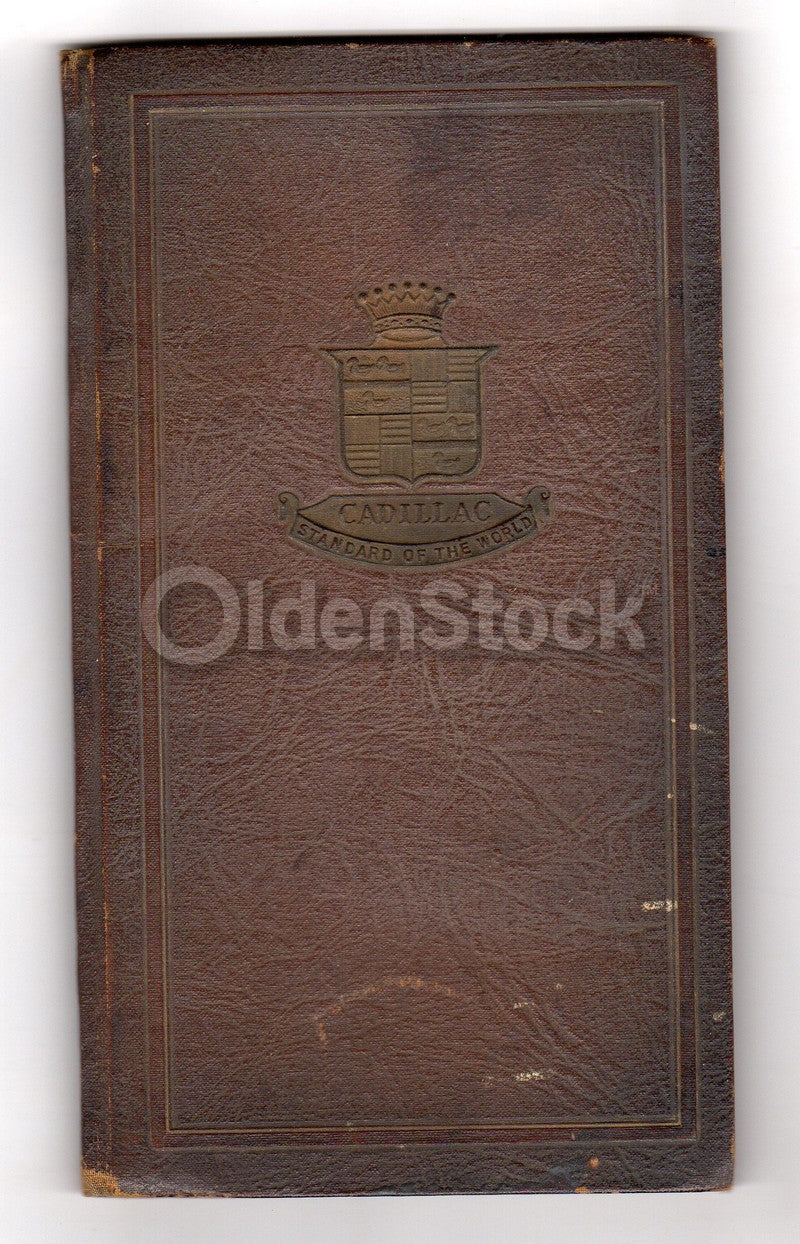 Rand McNally Cadillac Tours Antique Travel Road Maps Owner's Road Guide