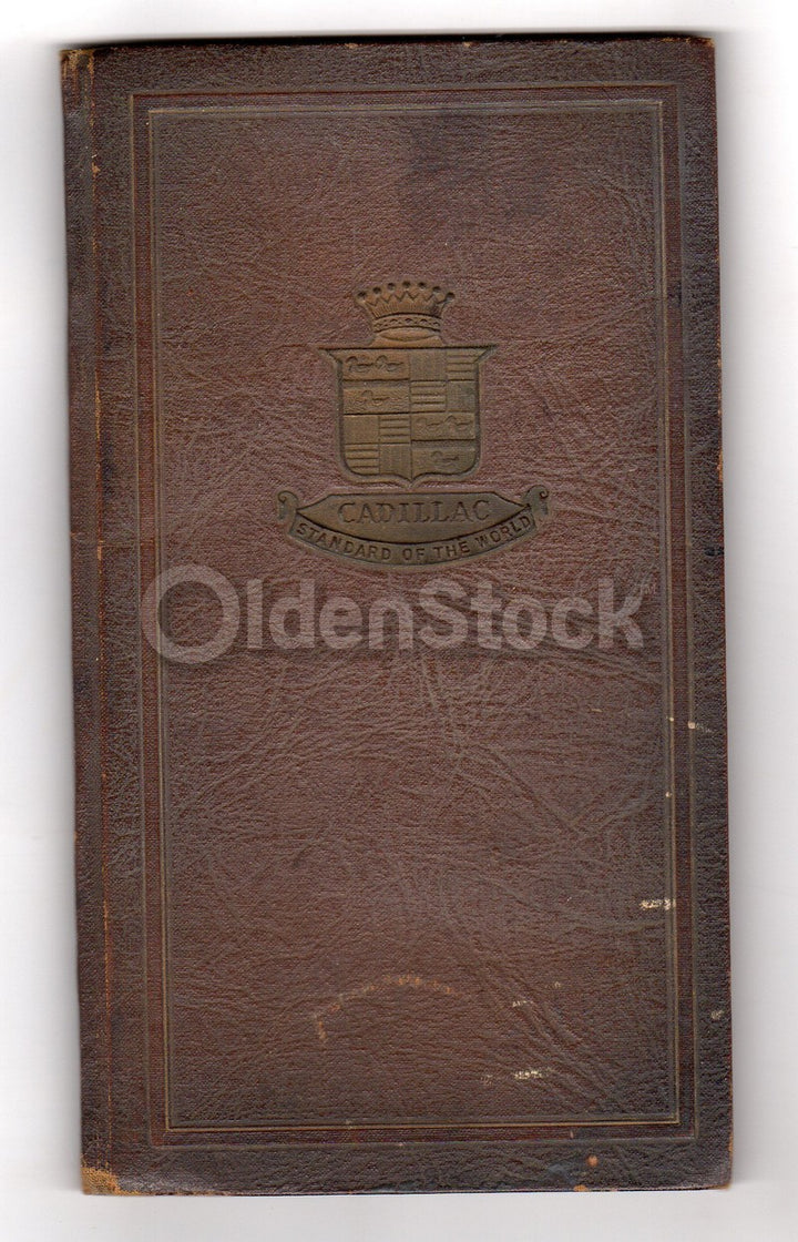 Rand McNally Cadillac Tours Antique Travel Road Maps Owner's Road Guide