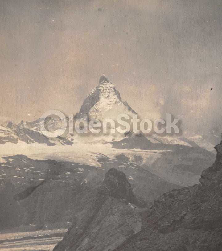 Intrepid Explorers in the French Alps Charming Vacation Antique Snapshot Photos