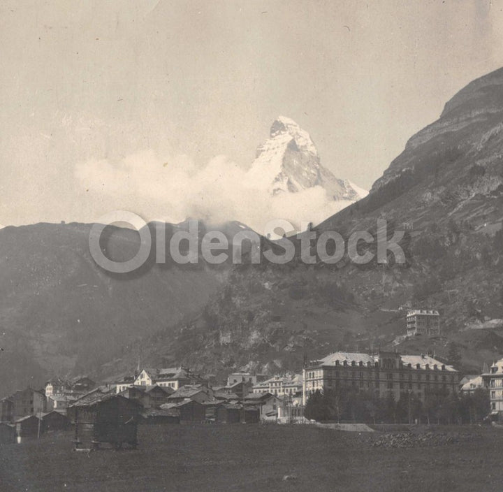 Intrepid Explorers in the French Alps Charming Vacation Antique Snapshot Photos