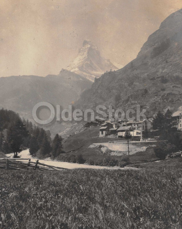 Intrepid Explorers in the French Alps Charming Vacation Antique Snapshot Photos