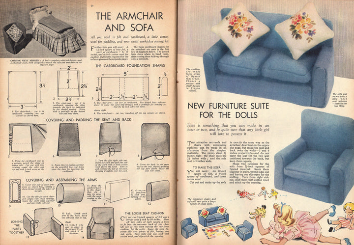 Woman and Home Vintage 1950s Ladies Fashions & Advertising Magazine