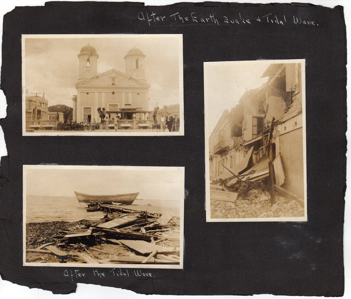 WWI Quarantine Island Puerto Rico San Fermin Earthquake Typhoon Antique Photos