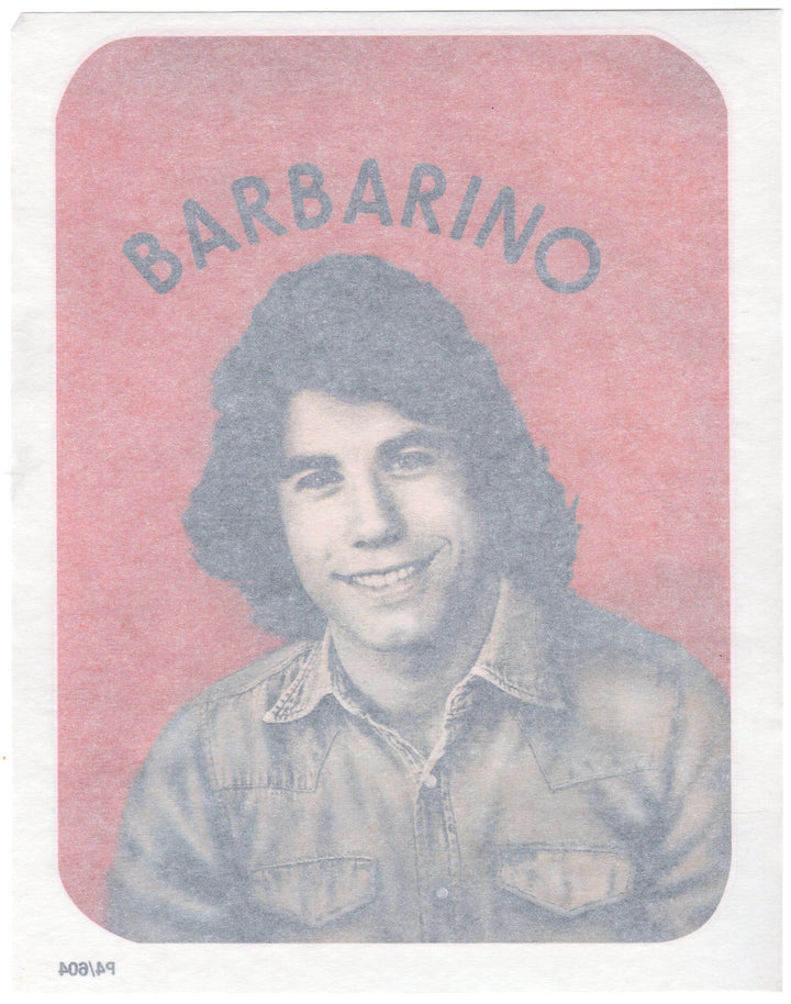 John Travolta Vinnie Barbarino Welcome Back Kotter Vintage T-Shirt Iron-On