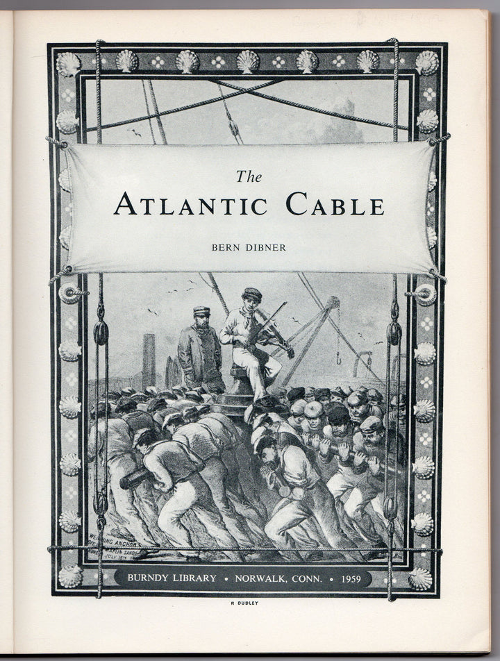 Cyrus Field Atlantic Telegraph Co Original Antique Autograph Signature & Book