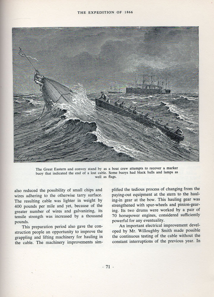 Cyrus Field Atlantic Telegraph Co Original Antique Autograph Signature & Book