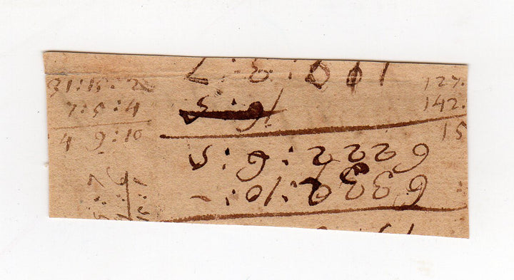 Hezekiah Wyllys Family Connecticut Militia Indian Fighter Autograph Signature