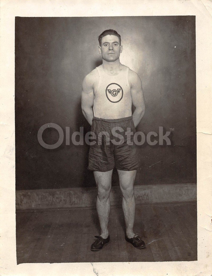 Bob McAllister NY City Policeman & Track Olympian Vintage News Press Photo