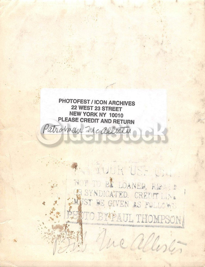 Bob McAllister NY City Policeman & Track Olympian Vintage News Press Photo