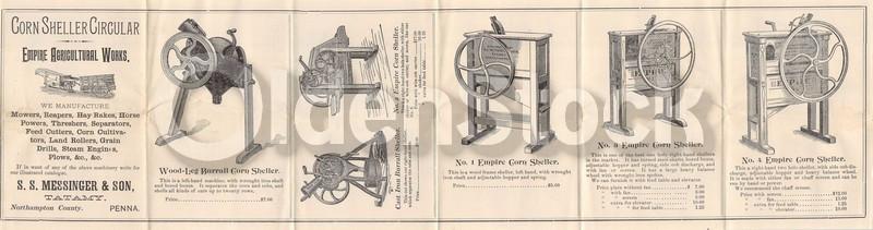 Empire Agricultural Machinery Antique Graphic Advertising Price List Flyer