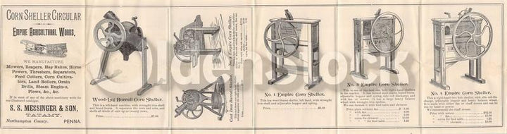 Empire Agricultural Machinery Antique Graphic Advertising Price List Flyer