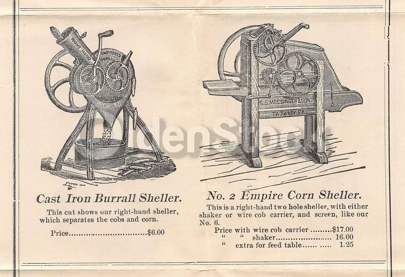 Empire Agricultural Machinery Antique Graphic Advertising Price List Flyer