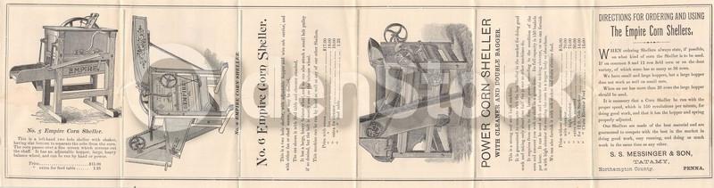 Empire Agricultural Machinery Antique Graphic Advertising Price List Flyer