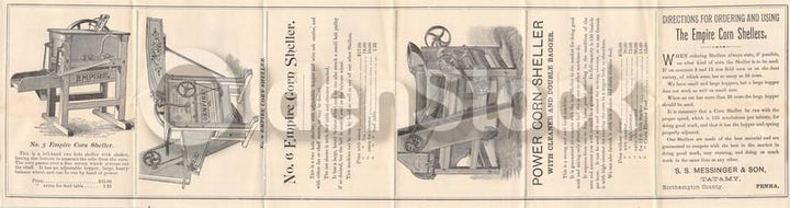 Empire Agricultural Machinery Antique Graphic Advertising Price List Flyer
