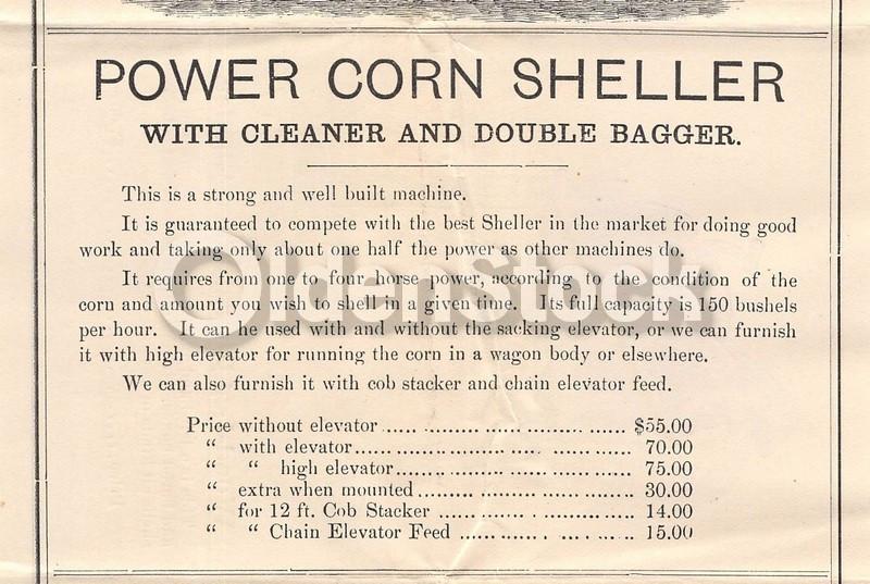 Empire Agricultural Machinery Antique Graphic Advertising Price List Flyer
