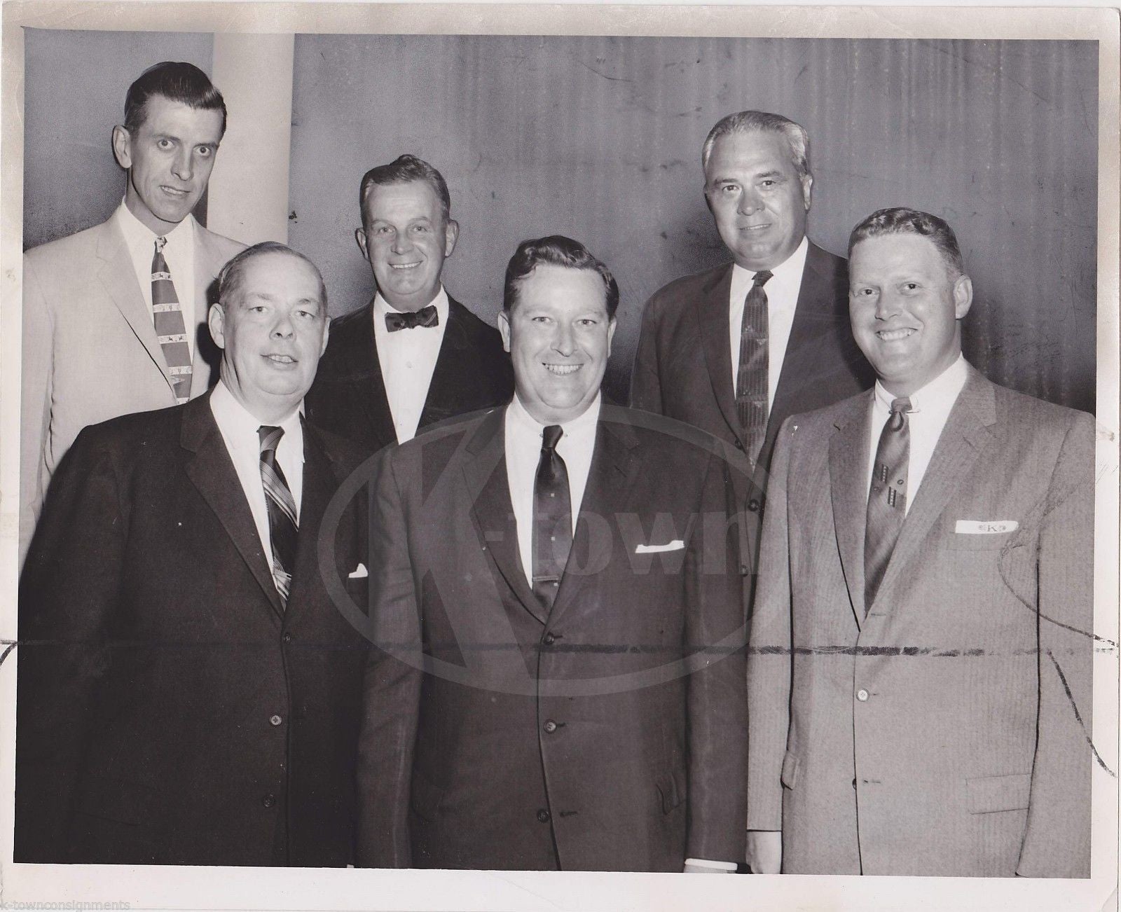 CHRYSLER MOTORS NOONAN REGIONAL MANAGERS MEETING VINTAGE NEWS PRESS PHOTO 1957 - K-townConsignments