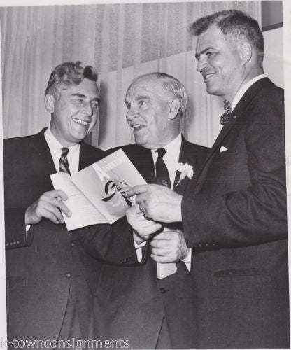 LUTHER HODGES NORTH CAROLINA GOVERNOR VINTAGE POLITICAL PRESS PHOTO - K-townConsignments