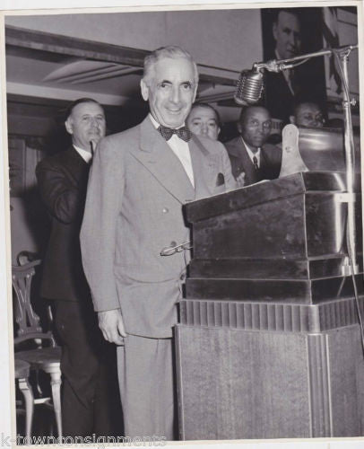 JUDGE JONAH GOLDSTEIN VINTAGE 1940s POLITICAL PRESS PHOTO - K-townConsignments