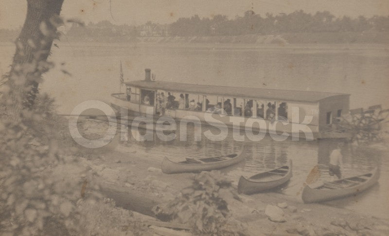 Susquehanna River Great Ice Jam Flood 1904 Antique Disaster Photos on Board Archive