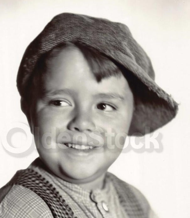 Spanky McFarland Our Gang Little Rascals Child Movie Actor Vintage Promo Photo