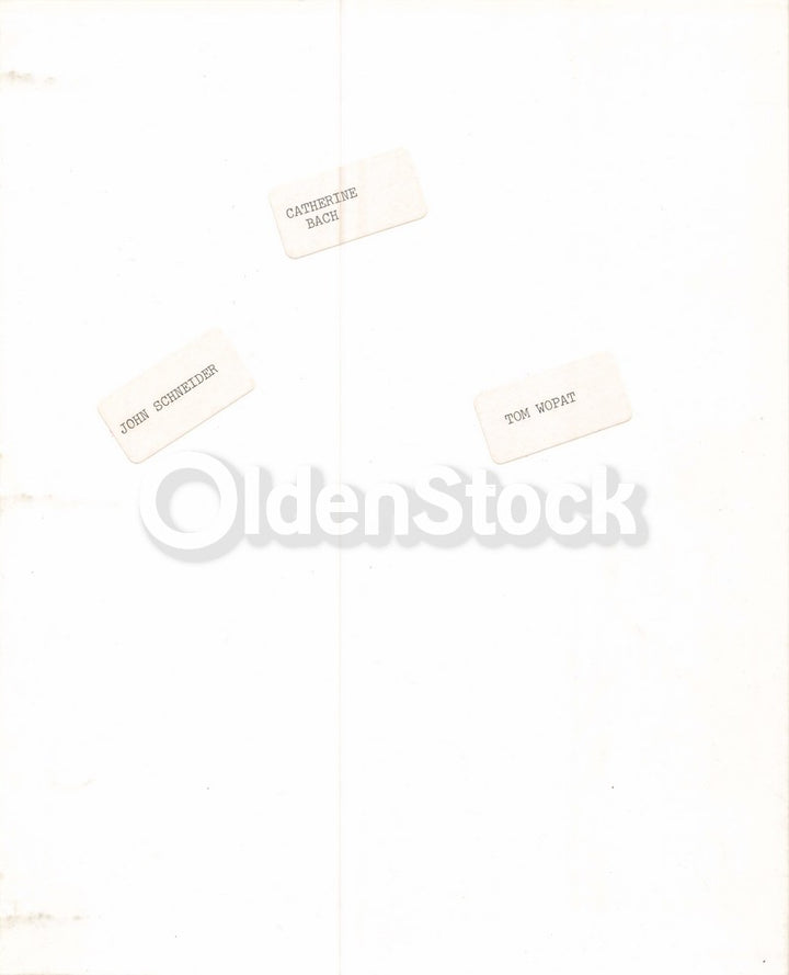 Catherine Bach Dukes of Hazzard Arm Wrestling Vintage TV Still Photo