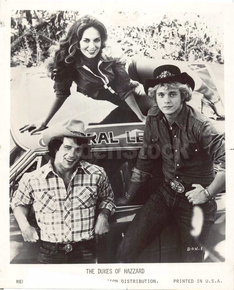 Catherine Bach Dukes of Hazzard Actors Model Vintage TV Show Studio Photo