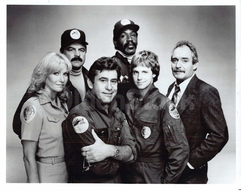 Blue Thunder TV Show Dana Carvey Dick Butkus Vintage Comedy Promo Photo