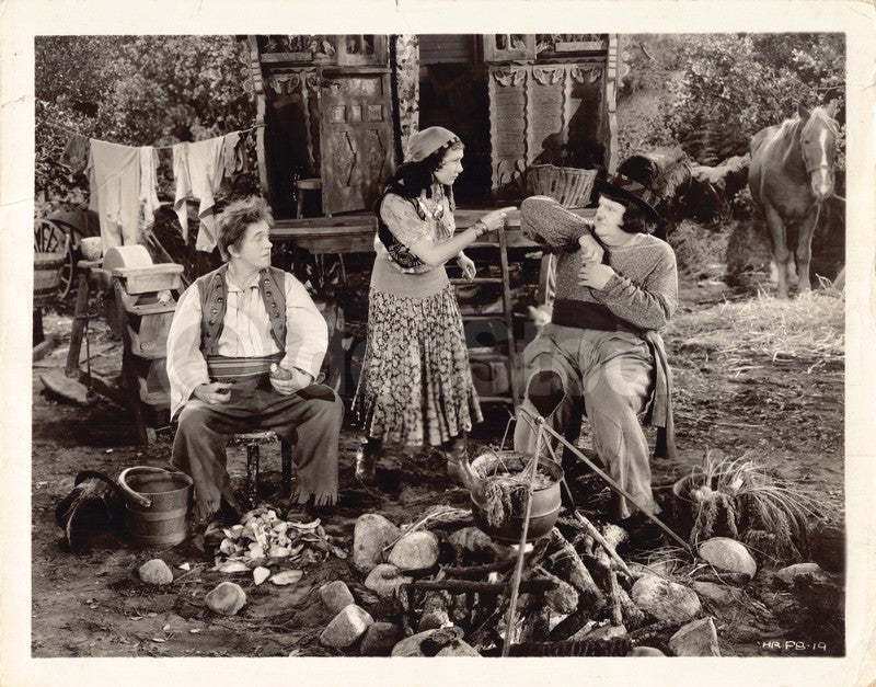 Laurel and Hardy Gypsy Woman Movie Vintage Comedy Movie Still Photo