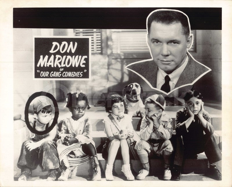Don Marlowe LIttle Rascals VIntage Our Gang Comedies Movie Promo Photo