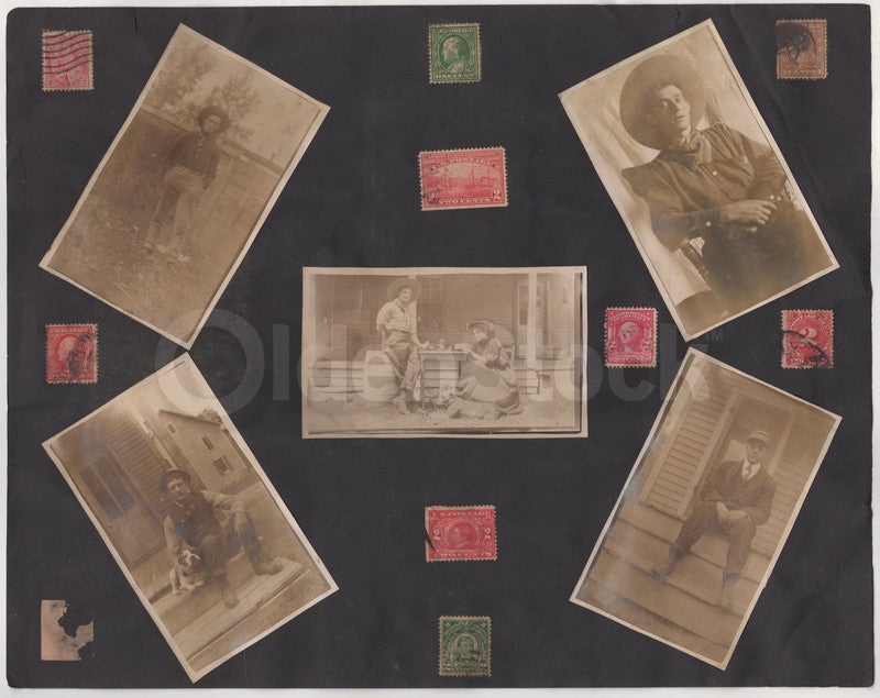 Western Frontier Snapshots and Rare US Washington Bike Messenger Stamps