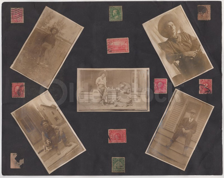 Western Frontier Snapshots and Rare US Washington Bike Messenger Stamps