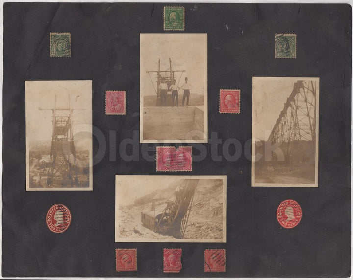 Western Frontier Snapshots and Rare US Washington Bike Messenger Stamps