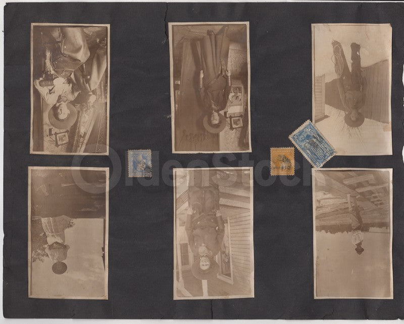 Western Frontier Snapshots and Rare US Washington Bike Messenger Stamps