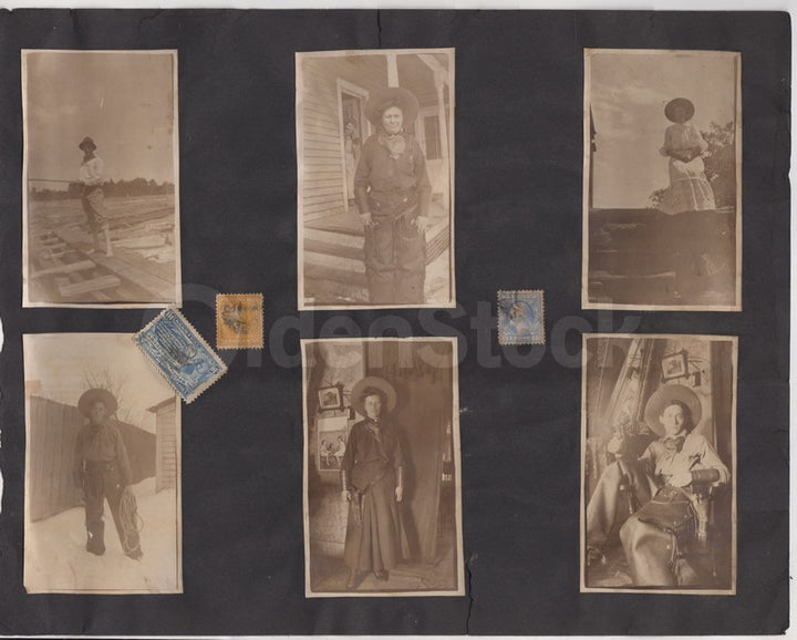 Western Frontier Snapshots and Rare US Washington Bike Messenger Stamps