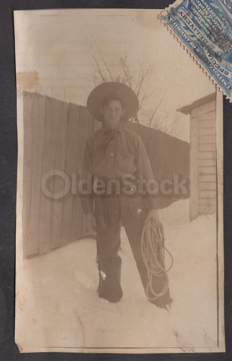 Western Frontier Snapshots and Rare US Washington Bike Messenger Stamps