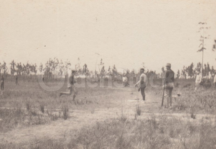 Spanish American War Soldiers Baseball in Cuba Antique Cabinet Photos lot