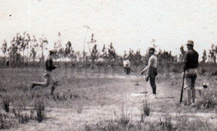 Spanish American War Soldiers Baseball in Cuba Antique Cabinet Photos lot