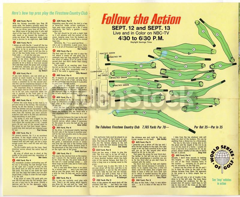 Arnold Palmer 1964 Masters Golf Winner Vintage Jeep Dealership Advertising Flyer