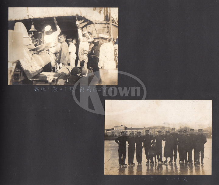 Young Chiang Kai Shek Republic of China Navy Soldier's Military Photo Album - K-townConsignments