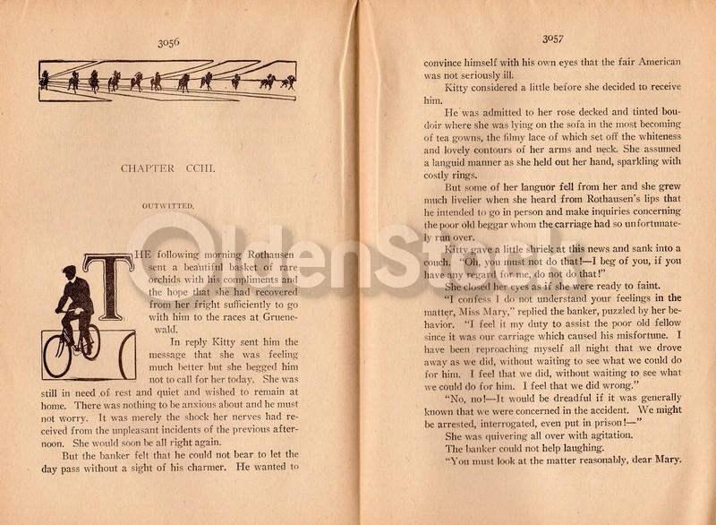 Her Double Life No. 96 Antique Dime Novel Dramatic Story Book 1913