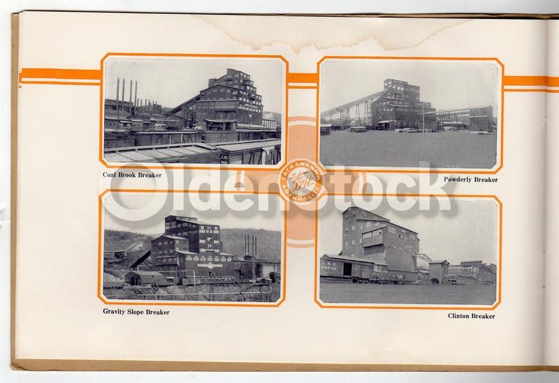 Hudson Coal Company Scranton Lackawanna PA Anthracite Antique Graphic Advertising Book