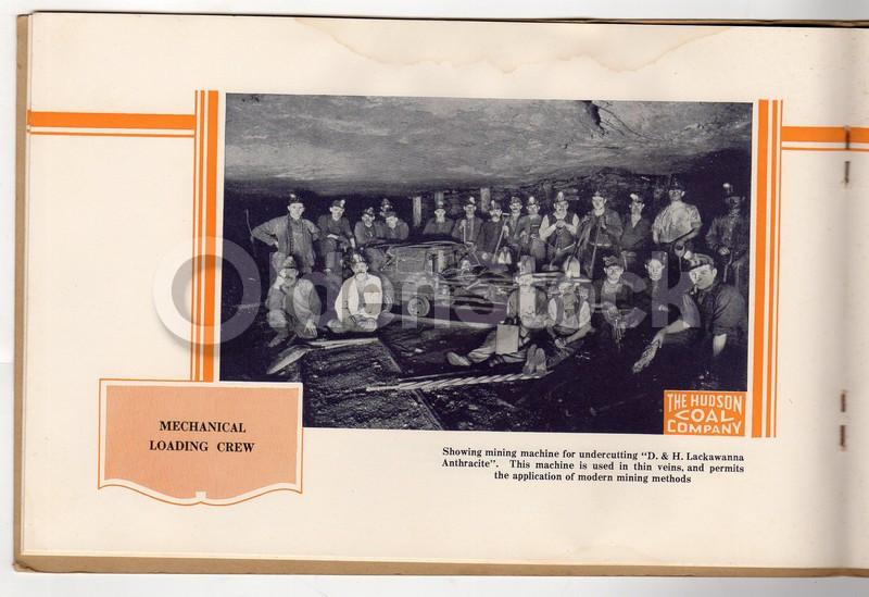Hudson Coal Company Scranton Lackawanna PA Anthracite Antique Graphic Advertising Book