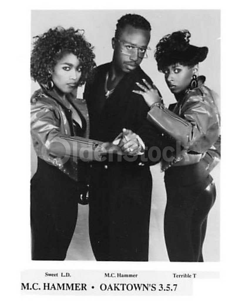 Black Women of Rap Nefertiti MC Hammer Girls Original Hip Hop Music Promo Photo