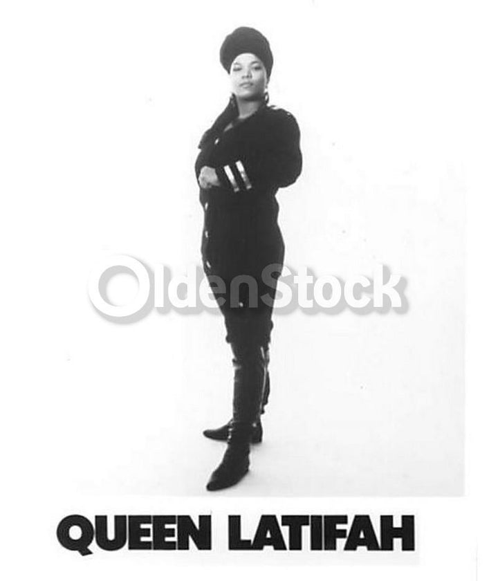 Queen Latifah Black Women of Rap Original Hip Hop Music Show Studio Promo Photo