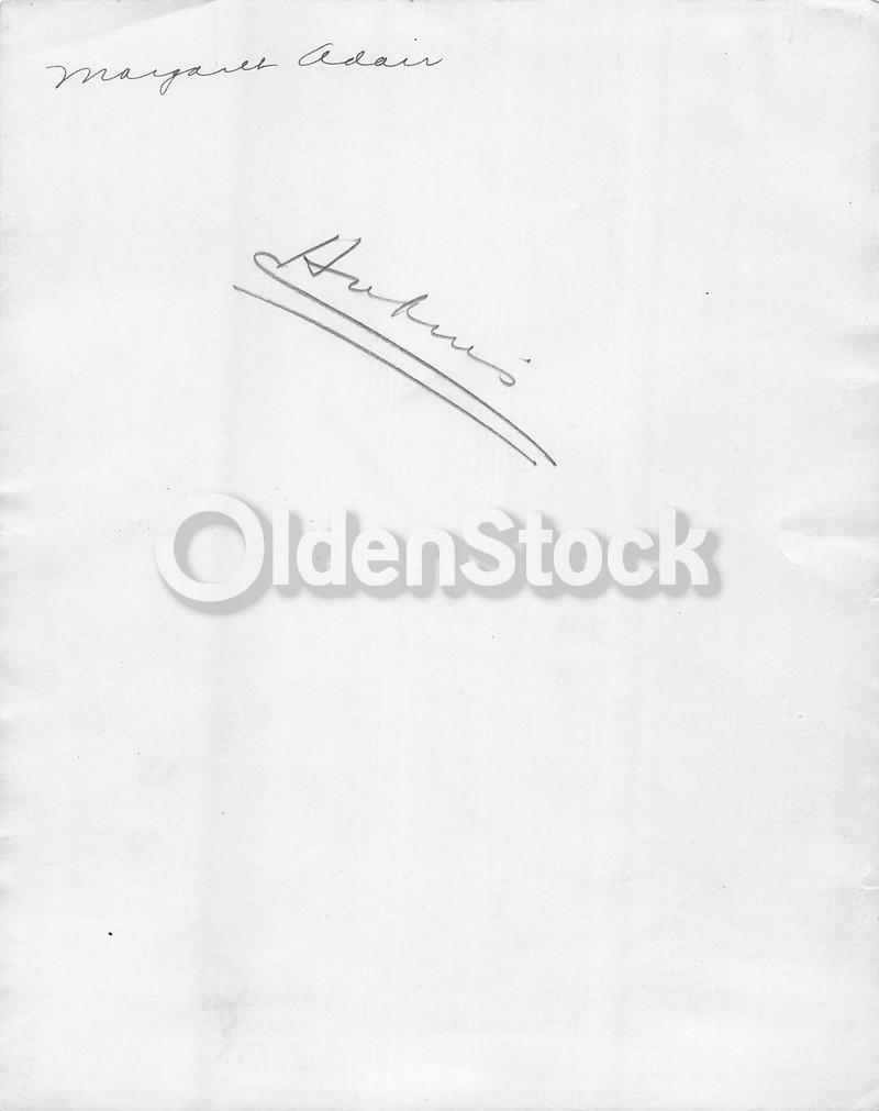Miss Margaret Adair Young Swimsuit Model Vintage 1930s Ladies Fashions Headshot Photo
