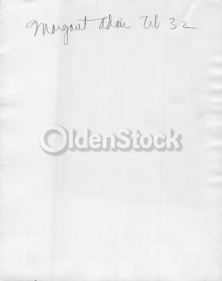 Young Swimsuit Model Miss Margaret Adair Vintage 1930s Ladies Fashions Headshot Photo