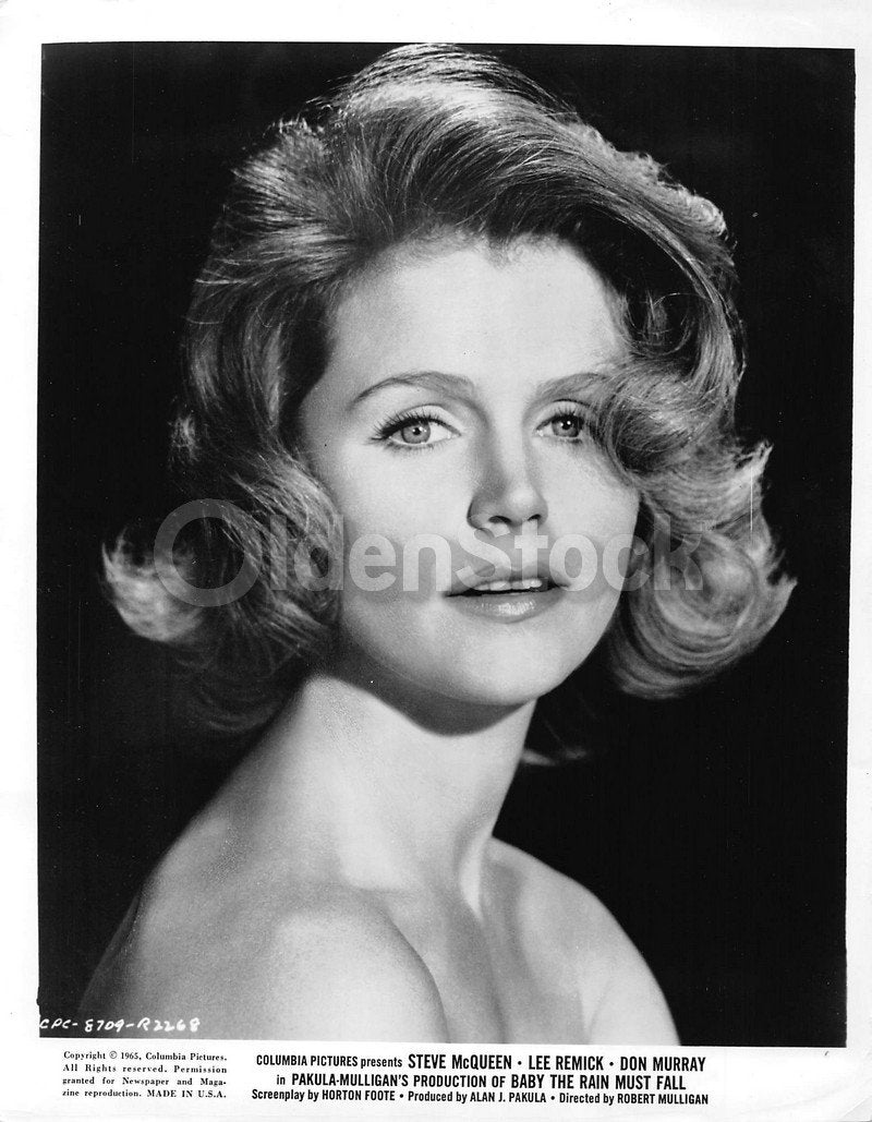 Lee Remick Baby The Rain Must Fall Movie Actress Vintage Movie Still Photo