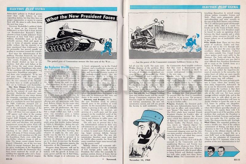 President John F. Kennedy Vintage Newsweek Magazine Election Extra 1960