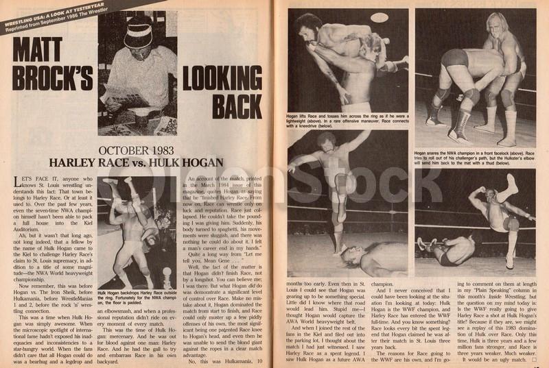 Hulk Hogan WWF WWE Vintage Pro Wrestling USA Magazine May 1986