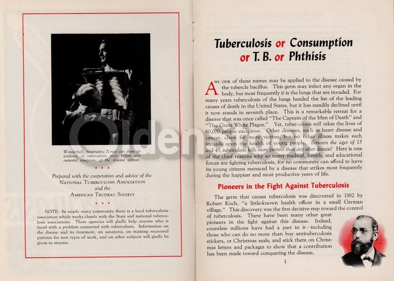 Tuberculosis Consumption MET Life Insurance Vintage Medical Booklet